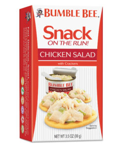 Bumble Bee Snack on the Run! Chicken Salad with Crackers, 3.5oz kit