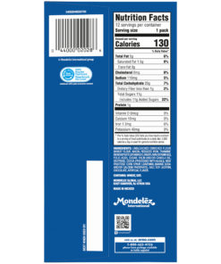 OREO Mini Chocolate Sandwich Cookies Snack Packs, 12 – 1 oz Packs