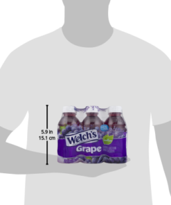 (4 Pack) Welch’s Juice, Grape, 10 Fl Oz, 6 Count