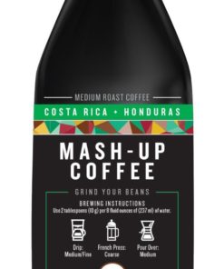 Boyer’s Mash-Up Costa Rica + Honduras Blend Whole Bean Coffee, Medium Roast, 11 oz