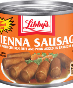 (4 Pack) Libby’s Vienna Sausage with Barbecue Sauce, 4.6 Ounce