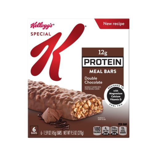 Kellogg’s Special K Protein Meal Bars Double Chocolate 9.5 Oz 6 Ct