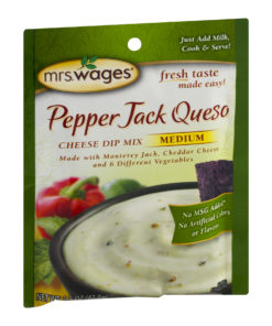 Mrs. Wages Pepper Jack Queso Cheese Dip Mix Medium