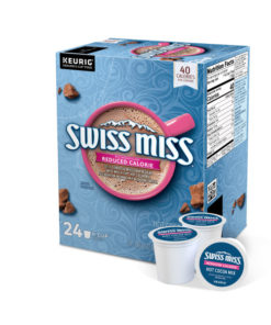 Swiss Miss Reduced Calorie Hot Cocoa, Keurig K-Cup Pod, 24 Ct