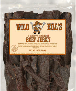 Wild Bills Hickory Smoked Beef Jerky Tender Tips (Pieces), 15-Ounce