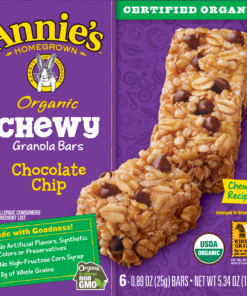 Annie’s Organic Chewy Chocolate Chip Granola Bars 6 Ct, 5.34 oz