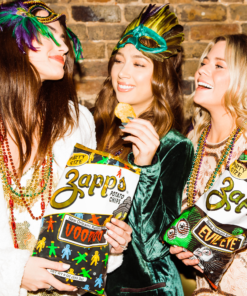 Zapp’s New Orleans Kettle Style Potato Chips, Voodoo, 9 oz