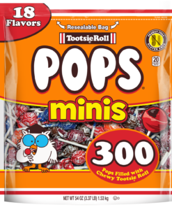 Tootsie Roll, Mini Tootsie Pops, 54 Oz