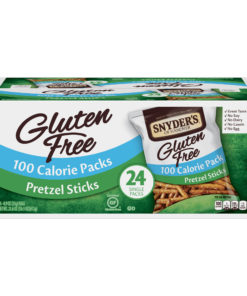 Snyder’s of Hanover Gluten Free Pretzel Sticks, 100 Calorie Individual Packs (24 Count)