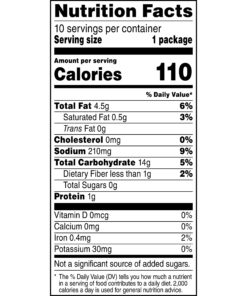 Funyuns Onion Flavored Rings, 0.75 oz Bags, 10 Count