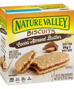 Nature Valley Almond Butter Nut Filling Breakfast Biscuits 5 Pouches