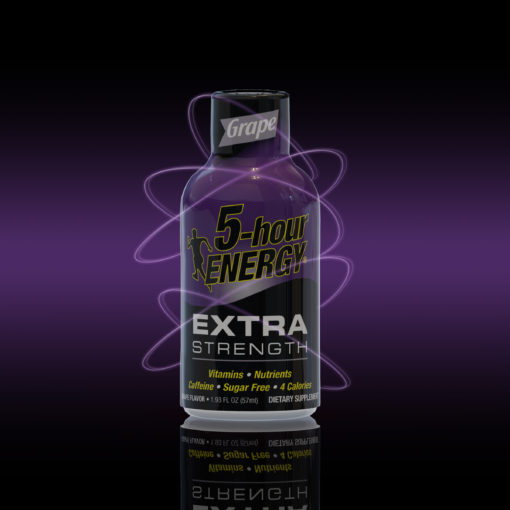 (15 Counts) 5-hour ENERGY® Shot, Extra Strength, Grape, 1.93 oz
