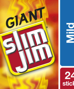 Slim Jim Giant Smoked Meat Sticks Mild Flavor 0.97 oz. 24-Count