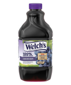 (2 Pack) Welch’s 100% Juice, Concord Grape, 64 Fl Oz, 1 Count