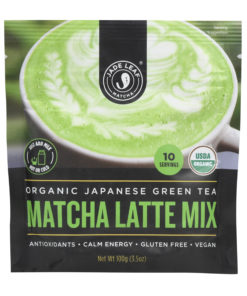 Jade Leaf Matcha, Organic Japanese Matcha Latte Mix, Powdered Tea, 3.5 Oz