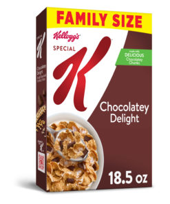 Kellogg’s Special K Breakfast Cereal Chocolatey Delight Value Size 18.5 Oz