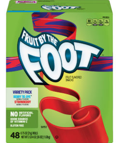 Fruit by the Foot Variety Pack 48 Count Strawberry and Berry Tie Dye