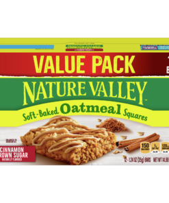 Nature Valley Oatmeal Squares, Cinnamon Brown Sugar, 12 Ct Value Pack, 14.88 Oz
