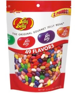 Jelly Belly 49 Assorted Flavors Jelly Beans, 2lb Bag