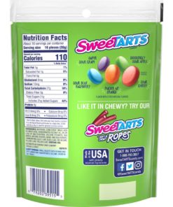 SweeTarts Extreme Sour Chewy Candy 11 Oz
