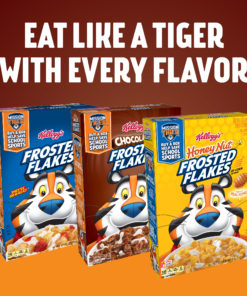 Kellogg’s Chocolate Frosted Flakes Family Size Chocolate Cereal – 24.7 Oz Box