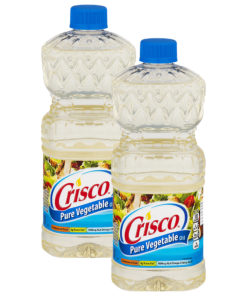 (2 Pack) Crisco Pure Vegetable Oil, 48-Fluid Ounce