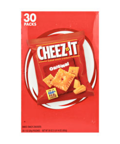 Cheez-It Baked Snack Cheese Crackers Original Single Serve 30 Oz