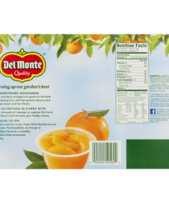(12 Cups) Del Monte Fruit Cup Snacks Mandarin Oranges in 100% Juice, 4 oz fruit cups