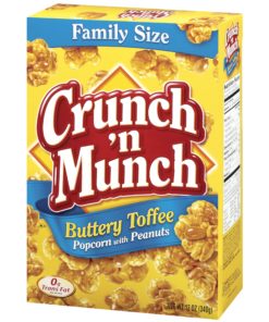 Crunch n Munch Butter Toffee Popcorn 12 Oz.