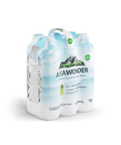 ALKAWONDER Naturally Alkaline Spring Water, 16.9 fl oz, 6ct