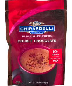 Ghirardelli Double Chocolate Hot Cocoa Pouch, 10.5 oz