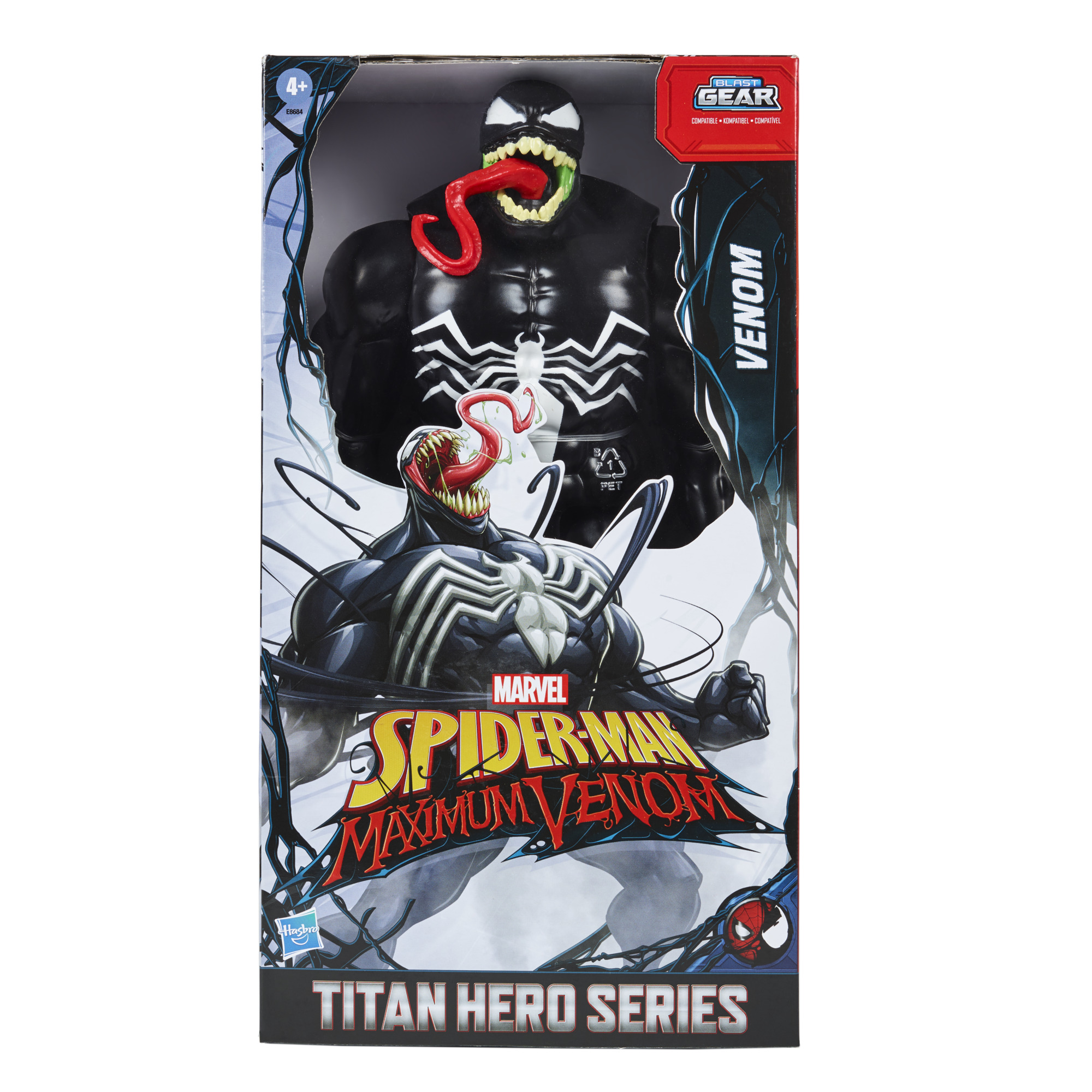 Spider Man Maximum Venom Titan Hero Venom Blast Gear Compatible Back Port Trusted Tradition Since 1880 - bad guy spidey venom roblox