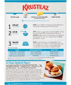 Krusteaz® Gluten Free Chocolate Chip Cookie Mix 18 oz. Box