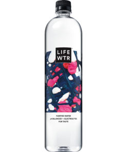 LIFEWTR, Purified Water, pH Balanced with Electrolytes For Taste, 1 Liter bottles (6 Count)