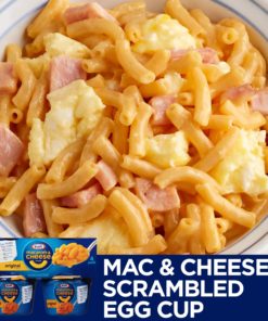 Kraft Easy Mac Original Flavor Macaroni and Cheese, 4 ct – 8.2 oz Package