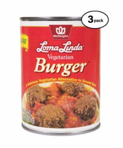 Loma Linda – Plant-Based – Vegetarian Burger (20 oz.) (Pack of 3) – Kosher