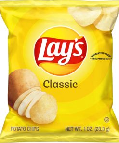 Lay’s Classic Potato Chips, 1 oz Bags, 10 Count