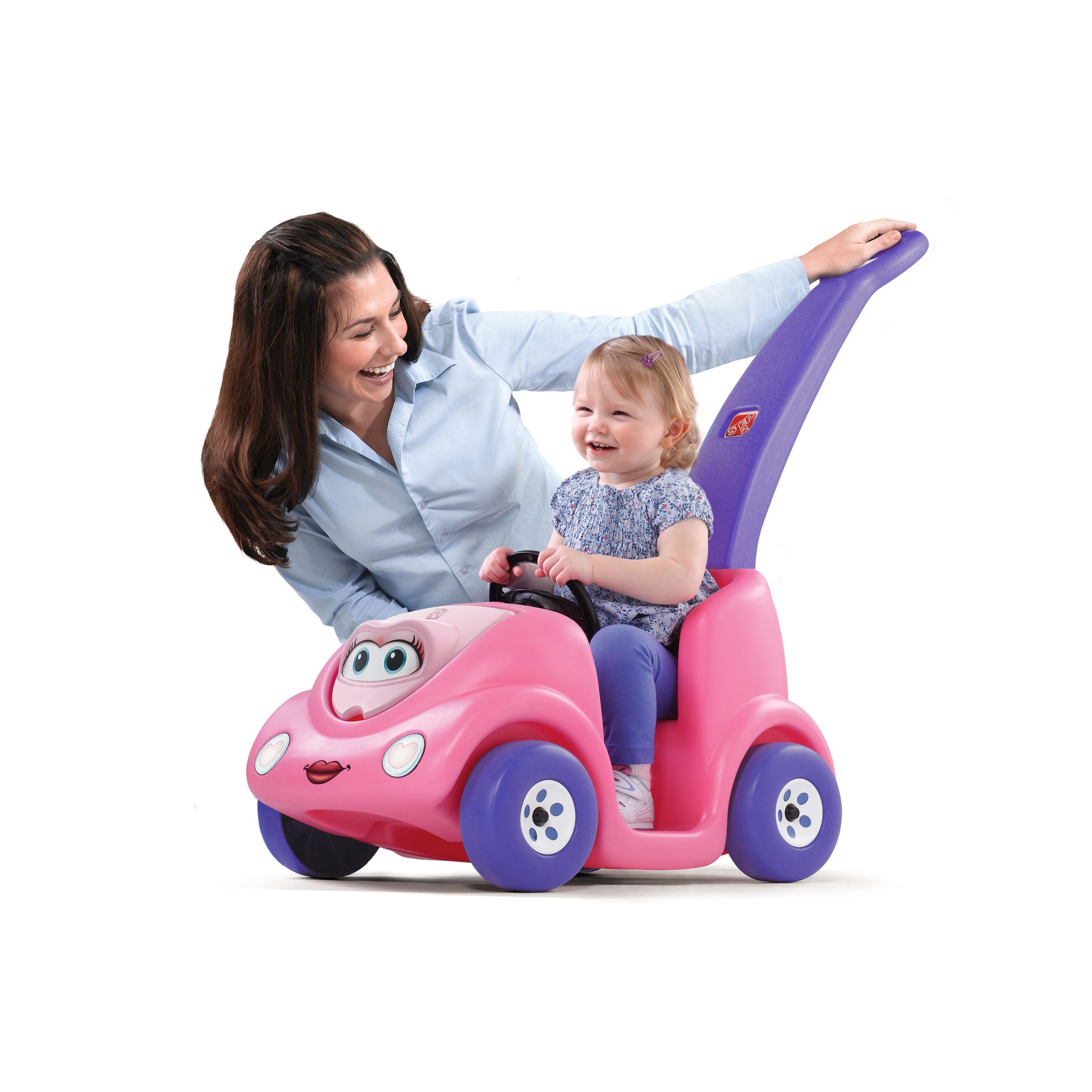 fisher price push car pink