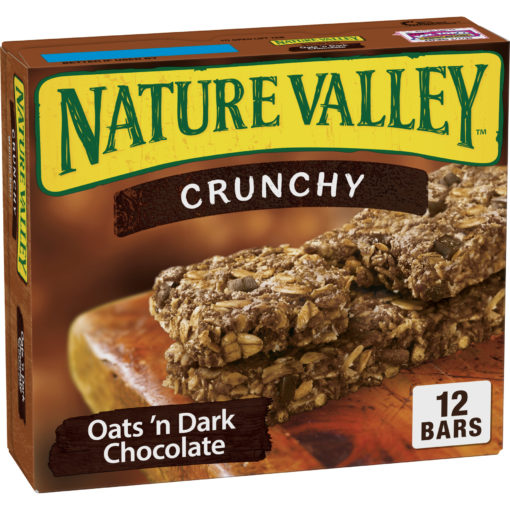 Nature Valley Crunchy Granola Bars, Oats ‘n Dark Chocolate, 12 Ct, 8.94 Oz
