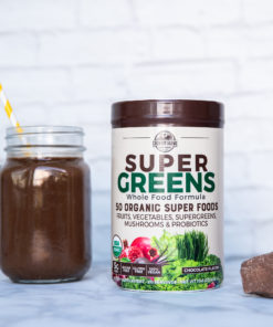 Country farms super greens drink mix, chocolate, 10.6 oz., 20 servings (packaging may vary)