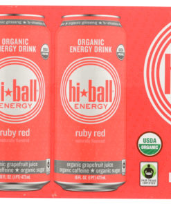 Hi Ball Energy Drink – Ruby Red, 8/16 Fl Oz