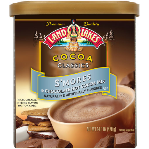 Land O’Lakes Smores Hot Cocoa Mix, 14.8 oz Canister
