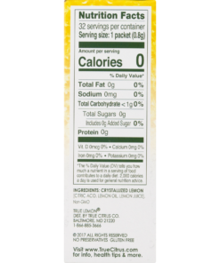 (64 Packets) True Lemon Drink Mix, 0.90 oz
