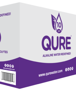Qure Alkaline Water, 16.9 Fl. Ounce (Pack of 24)