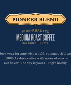 1850 Pioneer Blend, Medium Roast Coffee, Whole Bean, 12-Ounce