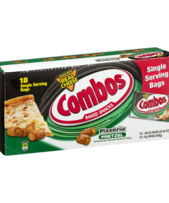 COMBOS Pizzeria Pretzel Baked Snacks, 18 Ct (1.8 Oz. Bags)