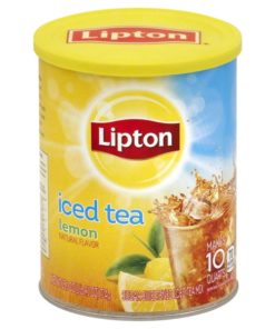 Lipton Black Iced Tea Mix Lemon 10 qt (2 Pack)