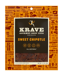 Krave, Beef Jerky Sweet Chipotle, 2.7 Oz