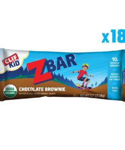 Clif Kid ZBAR – Organic Granola Bars – Chocolate Brownie- 1.27 Ounce Energy Bars – Kids Snacks – 18 Count