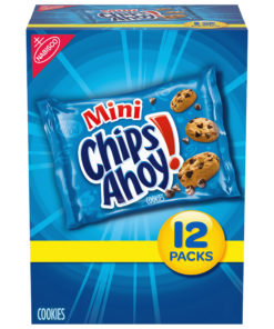 CHIPS AHOY! Mini Chocolate Chip Cookies, 12 – 1 oz Packs